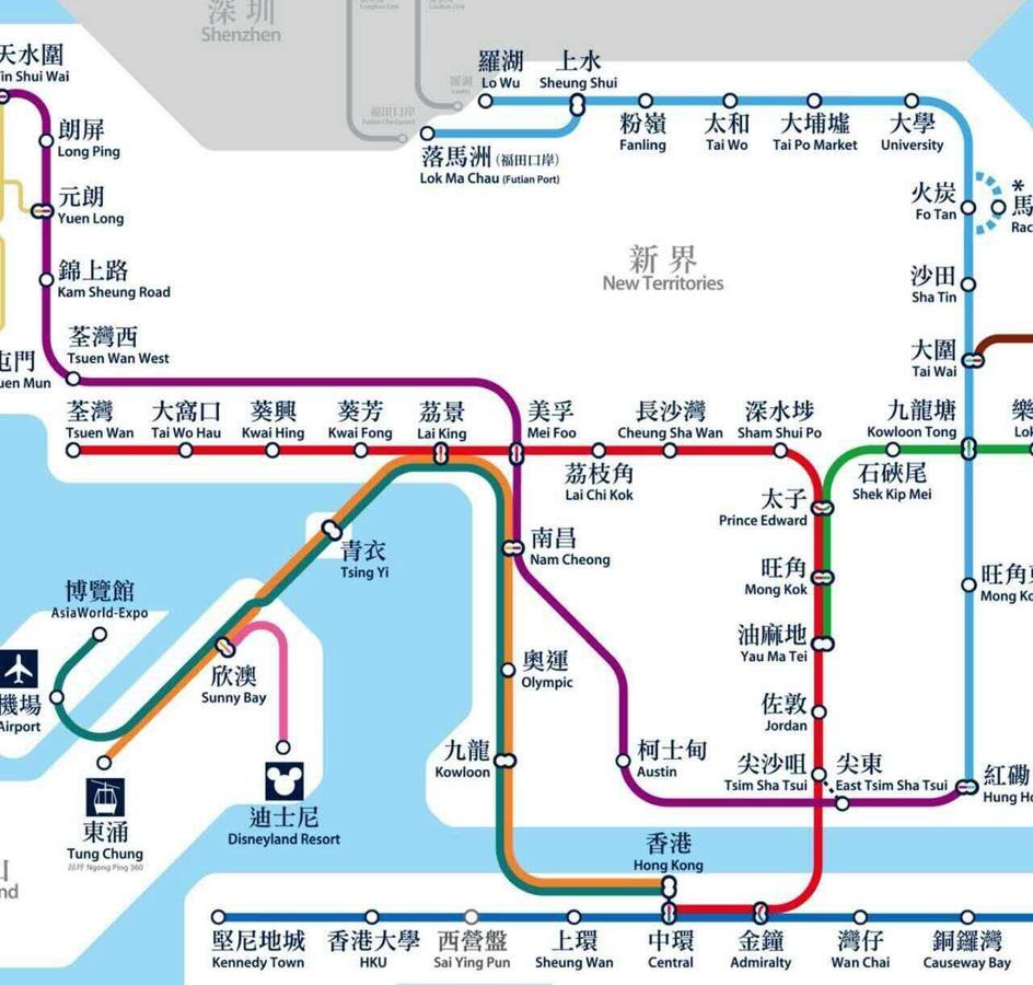 홍콩 타이 산 게스트하우스 외부 사진